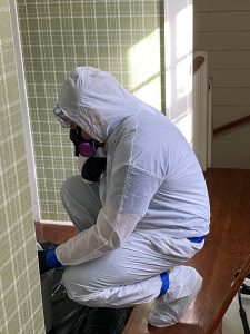ServiceMaster Superior Technician Biohazard cleaning in home